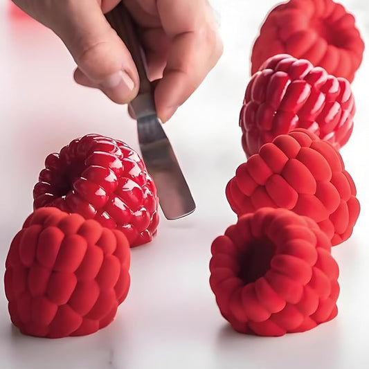 3D Raspberry Silicone Mold - Desserts That Look Like They're From a Patisserie | MOULE
