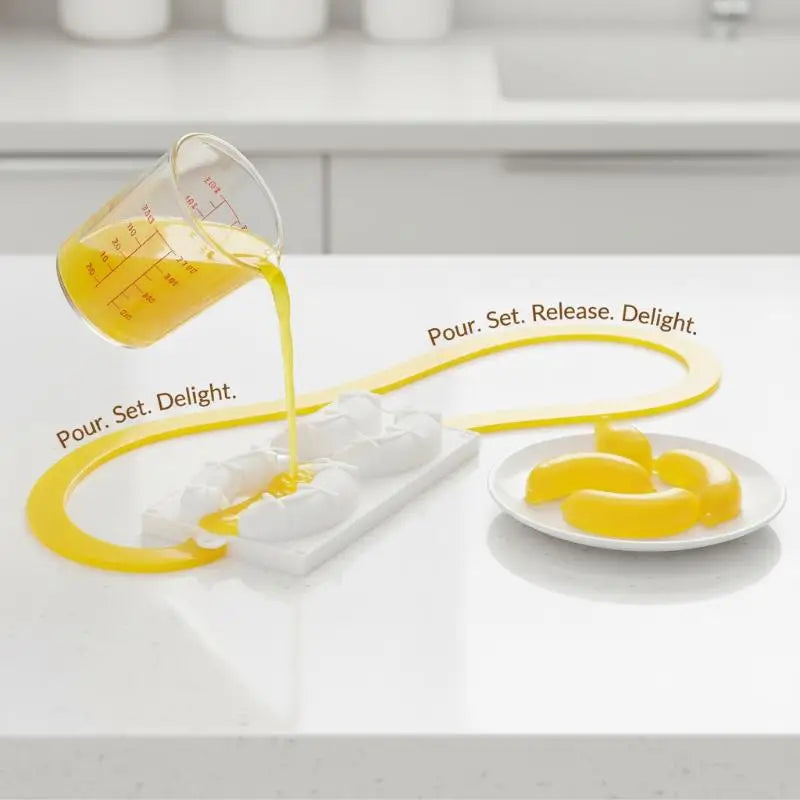 Fruit Banana Silicone Mousse Cake Mold Reusable Chocolate Mold Making Moulds Dessert Tool Baking Decorating Kitchen Supplies 202
