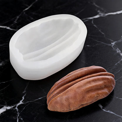 1 or 4-Cell Pecan Nuts Design Silicone Chocolate Mold Food Grade Mousse Cake Mould Pastry Tools Kitchen Dessert Bakeware