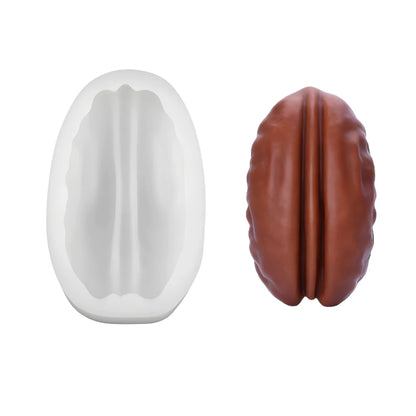 1 or 4-Cell Pecan Nuts Design Silicone Chocolate Mold Food Grade Mousse Cake Mould Pastry Tools Kitchen Dessert Bakeware